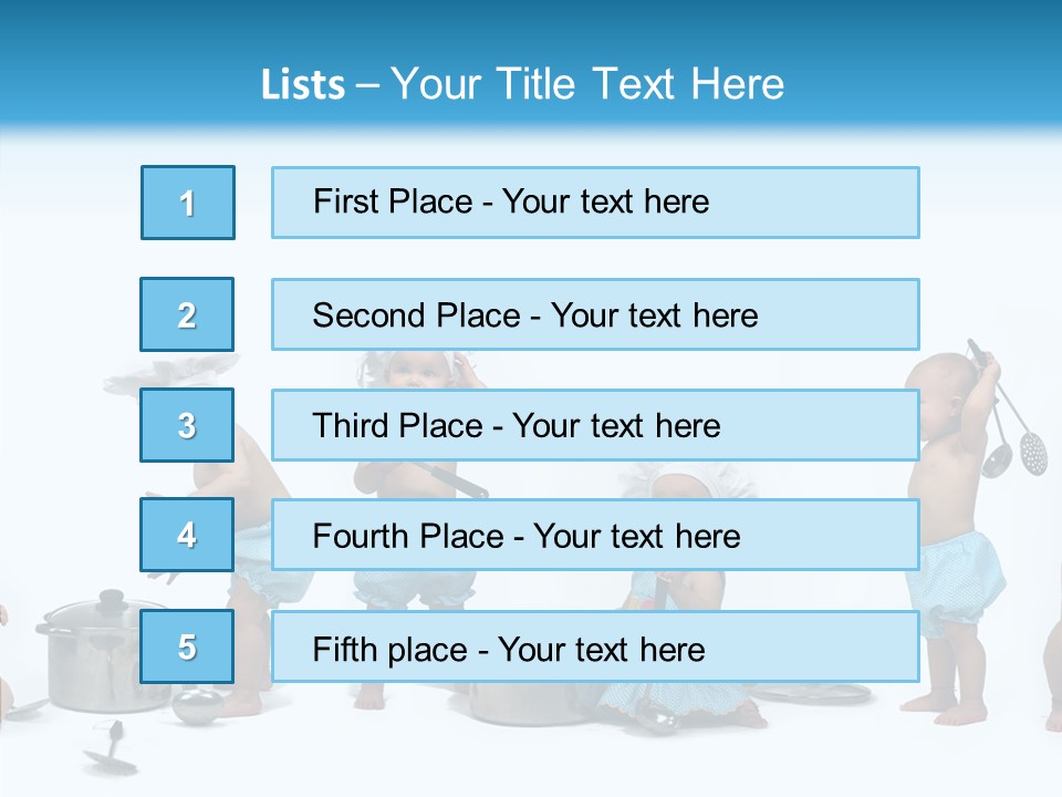 Supper Spoons Cook PowerPoint Template