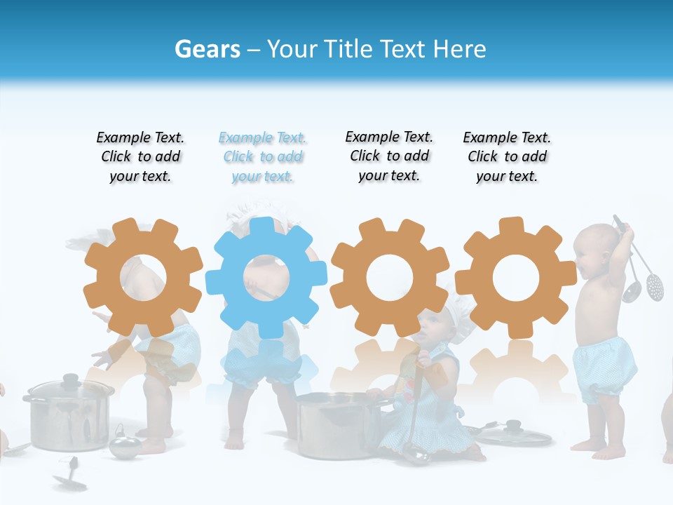 Supper Spoons Cook PowerPoint Template