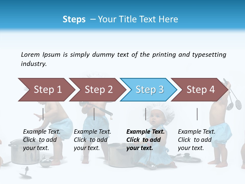 Supper Spoons Cook PowerPoint Template