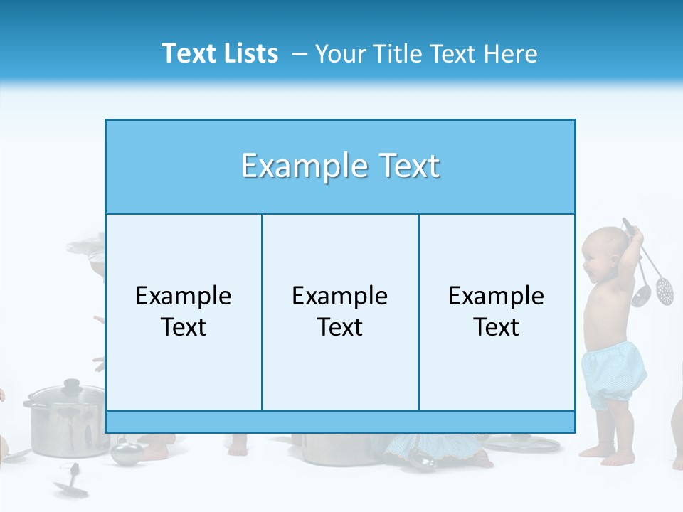 Supper Spoons Cook PowerPoint Template