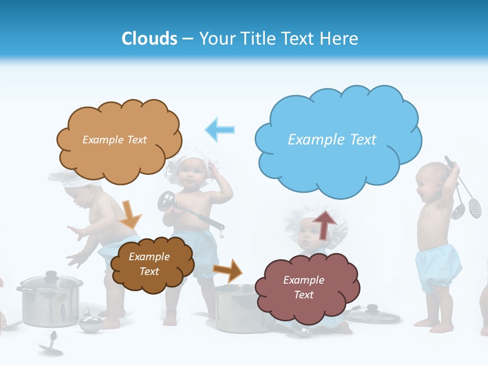 Supper Spoons Cook PowerPoint Template