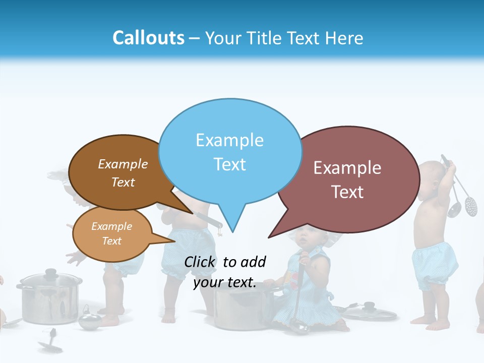 Supper Spoons Cook PowerPoint Template