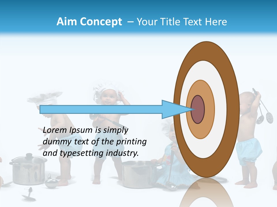 Supper Spoons Cook PowerPoint Template