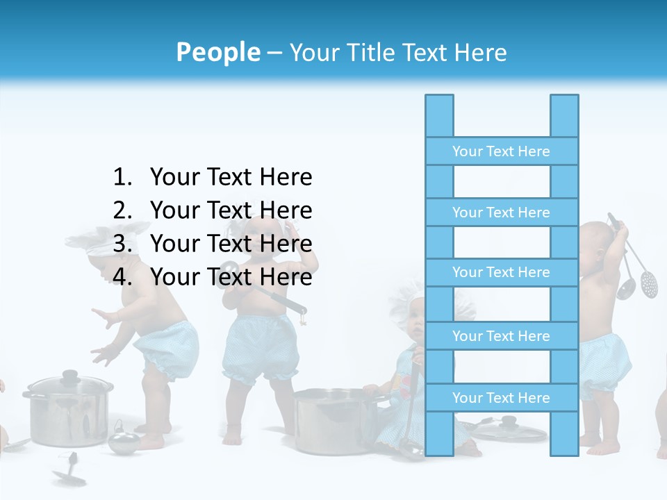 Supper Spoons Cook PowerPoint Template