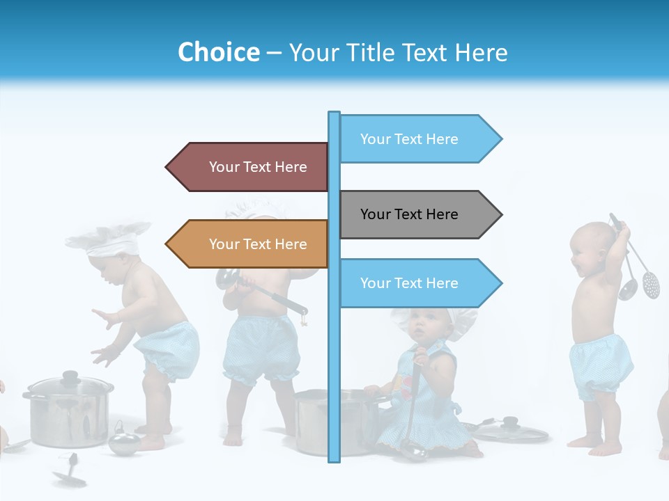 Supper Spoons Cook PowerPoint Template