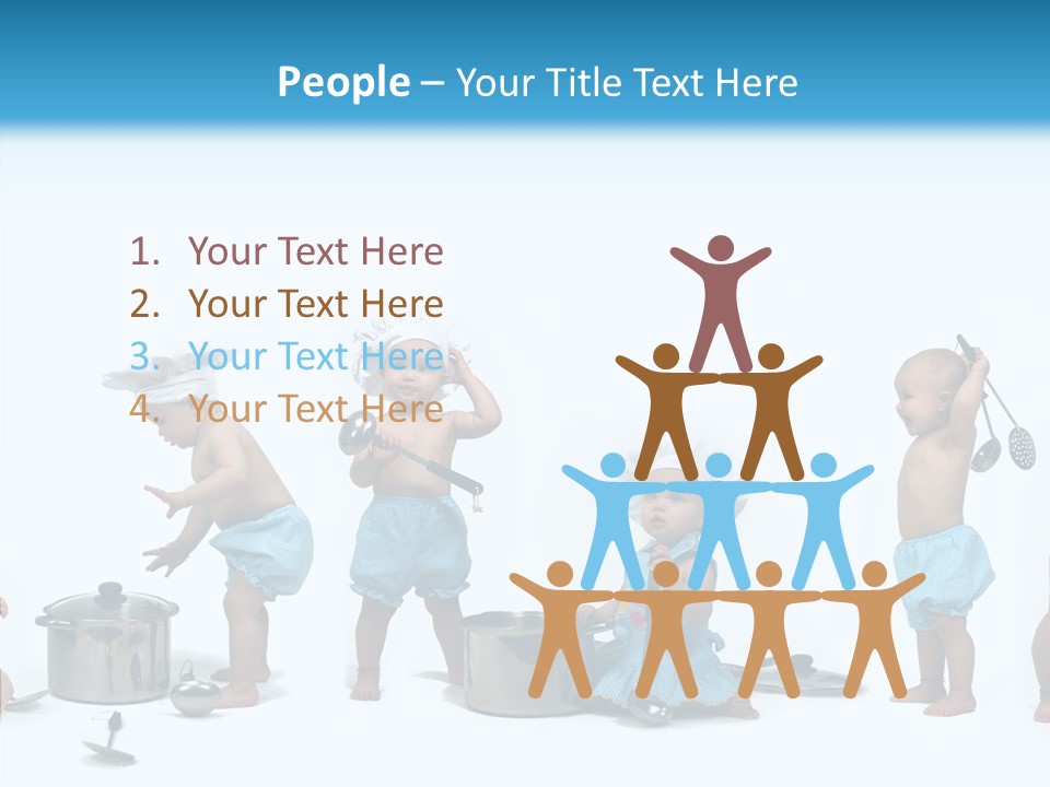 Supper Spoons Cook PowerPoint Template