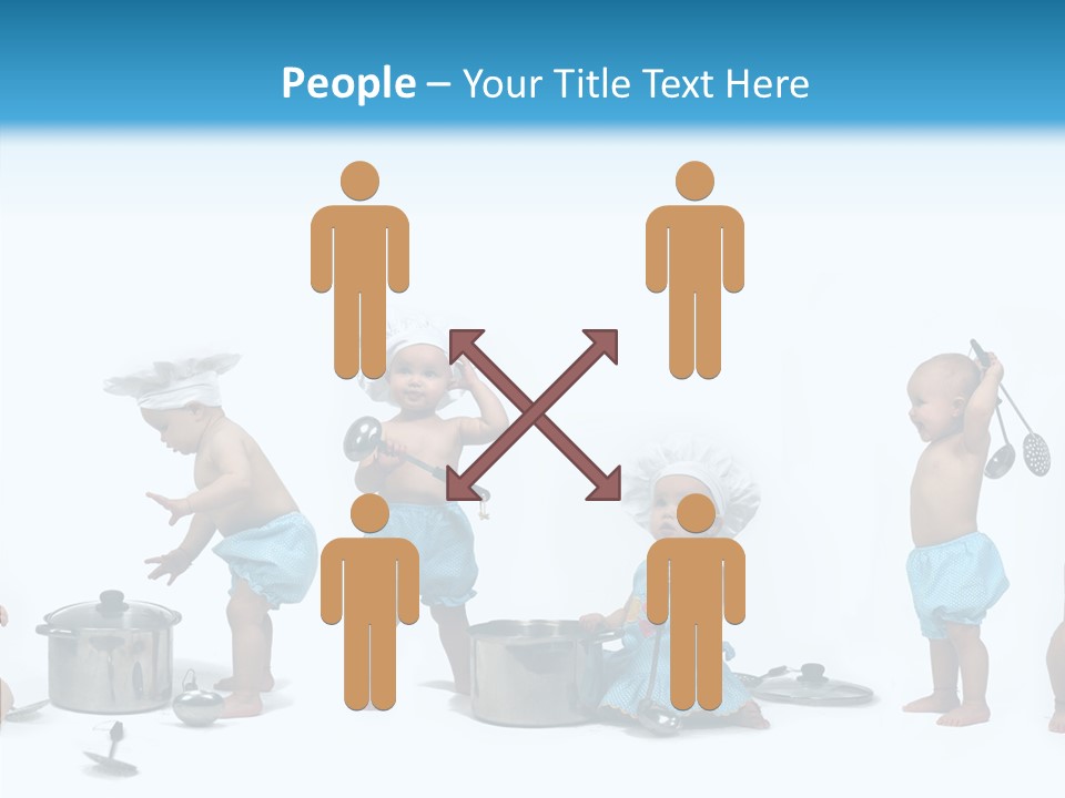 Supper Spoons Cook PowerPoint Template