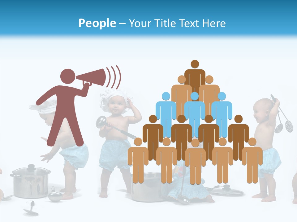 Supper Spoons Cook PowerPoint Template