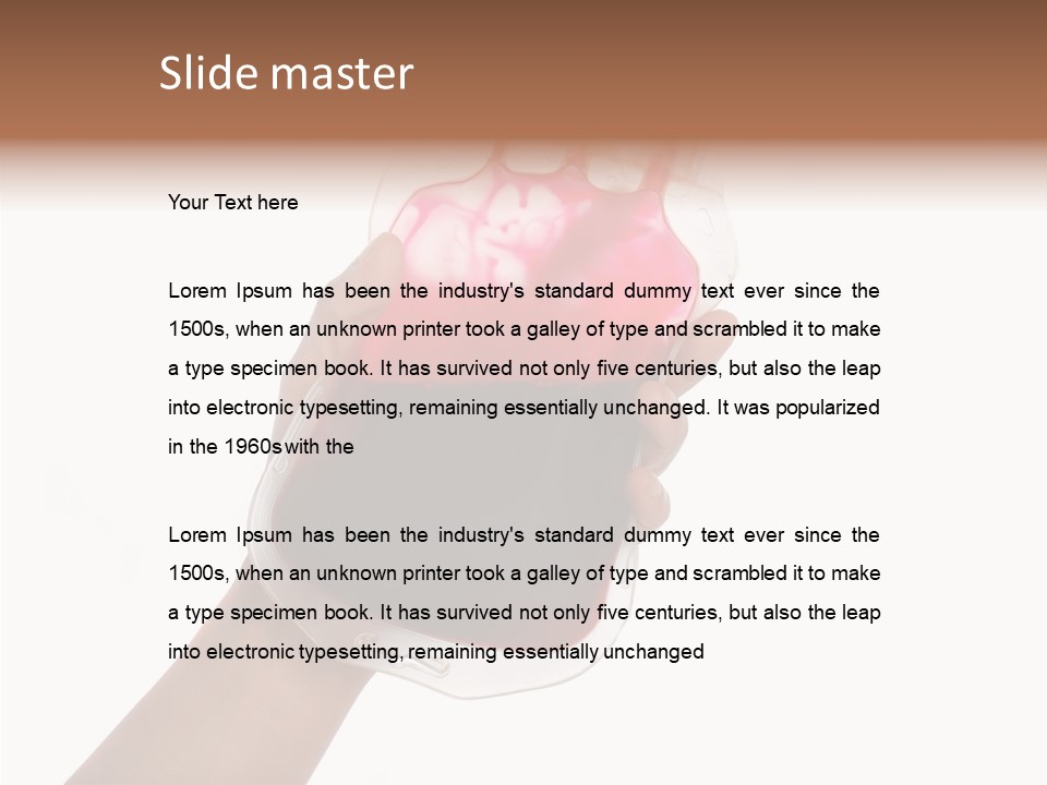 Transfusion Supply Process PowerPoint Template