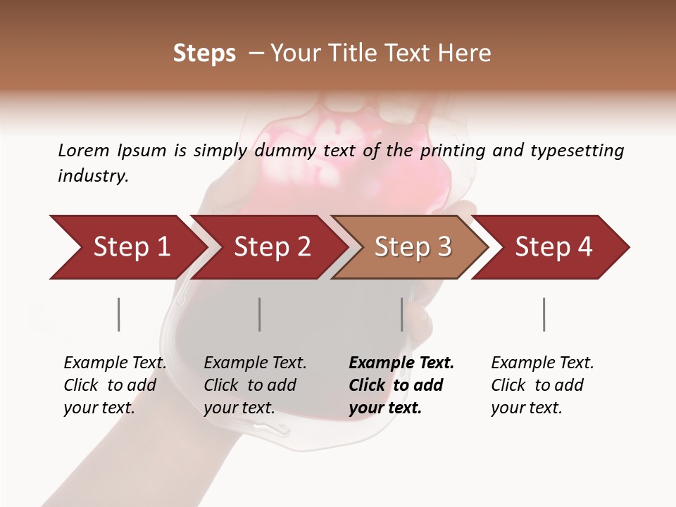 Transfusion Supply Process PowerPoint Template