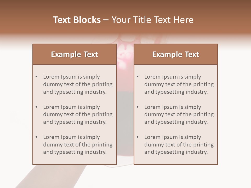 Transfusion Supply Process PowerPoint Template