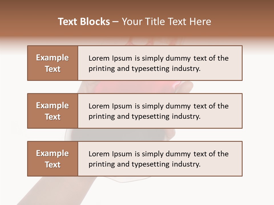 Transfusion Supply Process PowerPoint Template