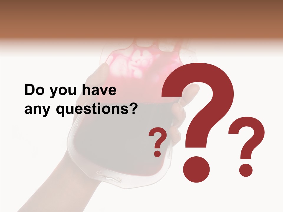 Transfusion Supply Process PowerPoint Template