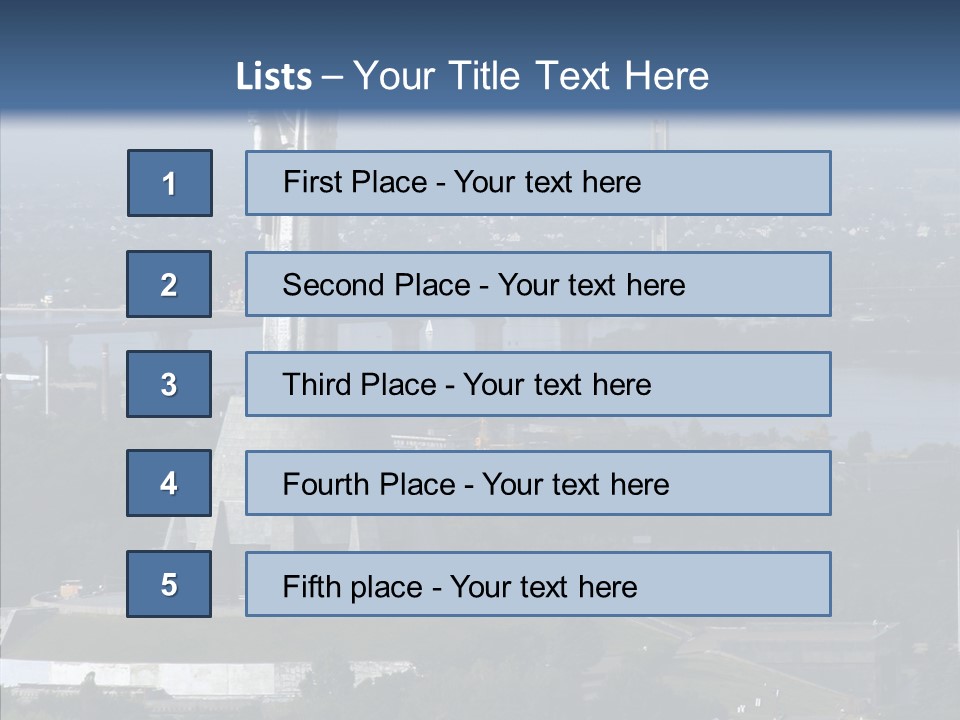 Dnipro Weapon Kiev PowerPoint Template