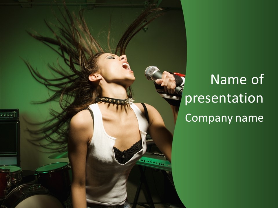 Music Punk I PowerPoint Template