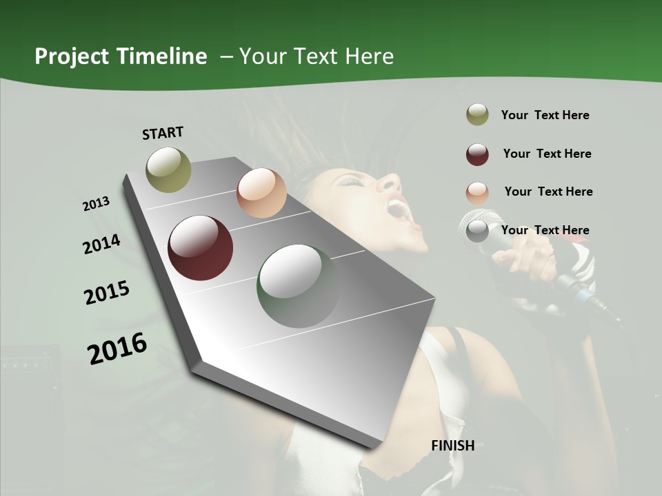 Music Punk I PowerPoint Template