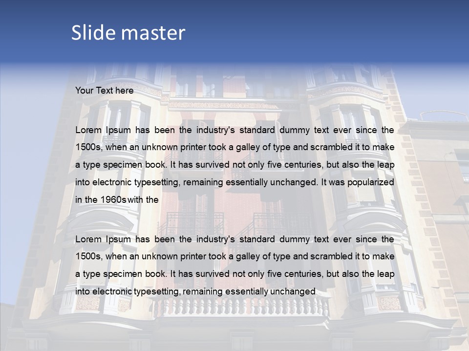 Capital Classic Spanish PowerPoint Template