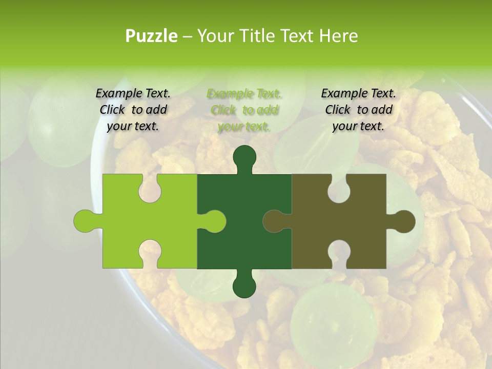 Greece Hungry Protein PowerPoint Template