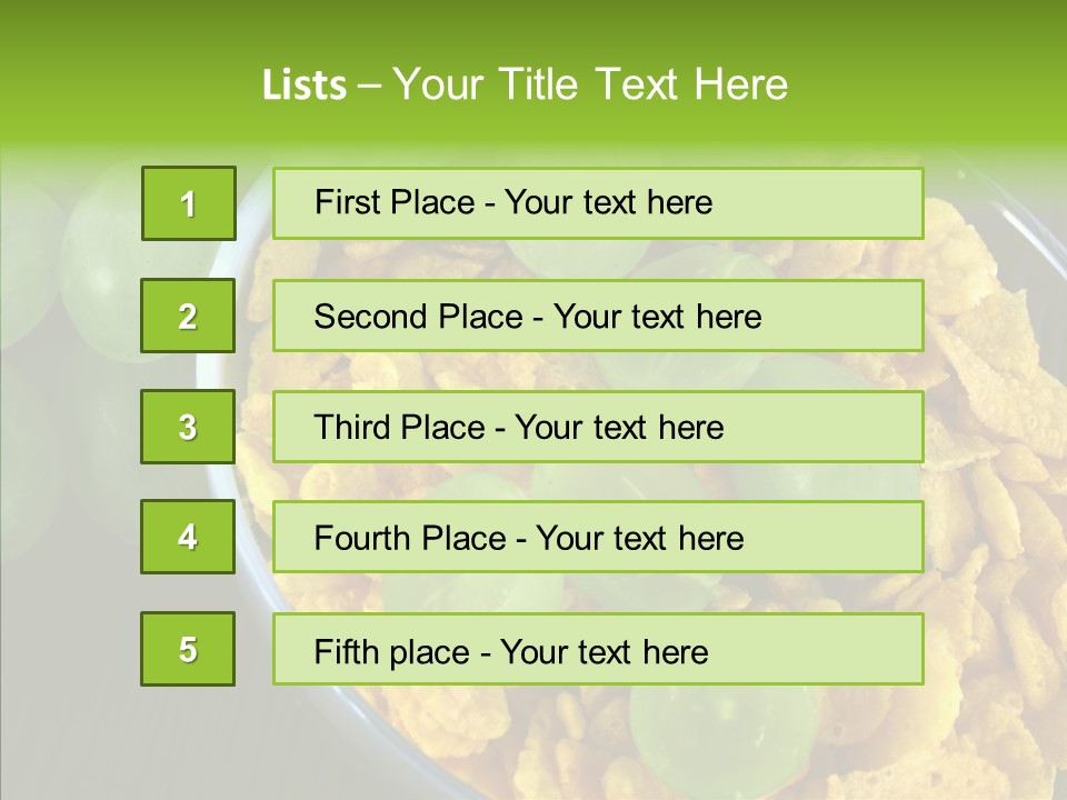 Greece Hungry Protein PowerPoint Template