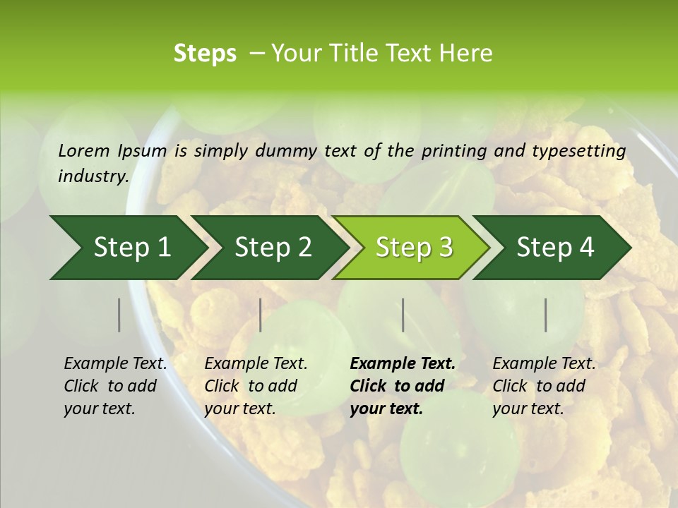 Greece Hungry Protein PowerPoint Template