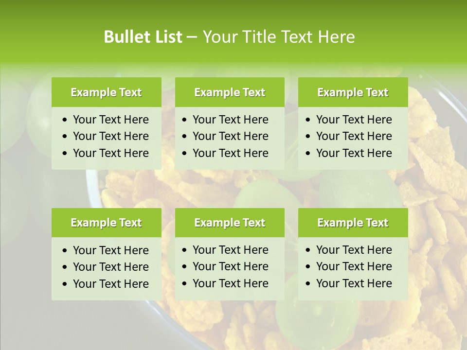 Greece Hungry Protein PowerPoint Template