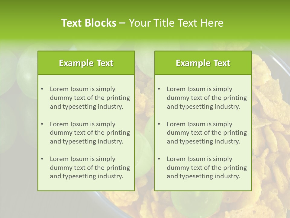 Greece Hungry Protein PowerPoint Template