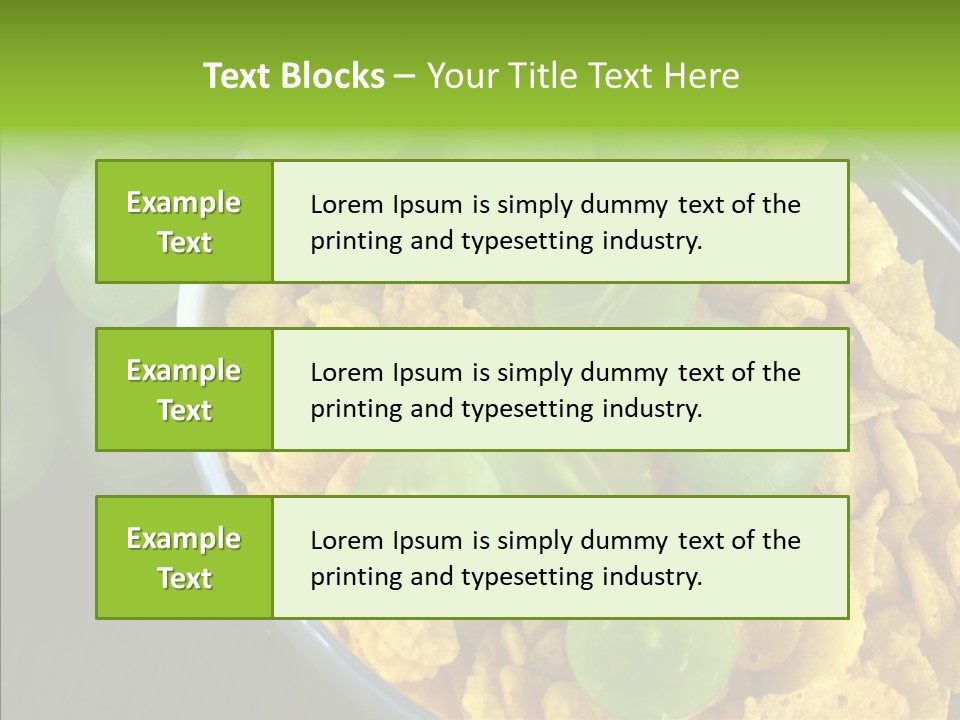Greece Hungry Protein PowerPoint Template