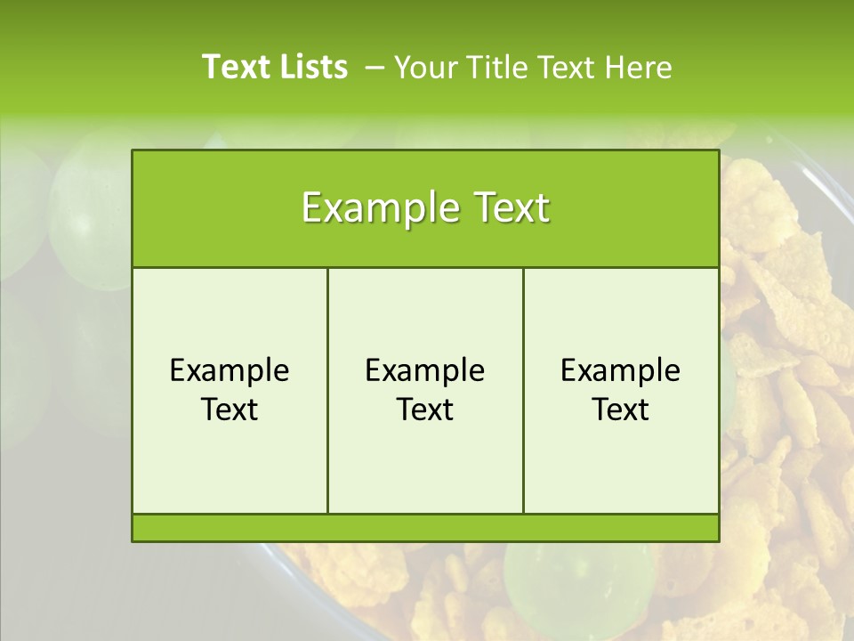 Greece Hungry Protein PowerPoint Template