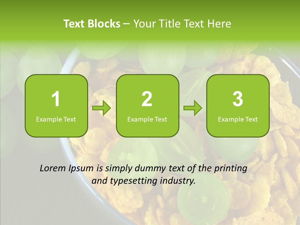 Greece Hungry Protein PowerPoint Template