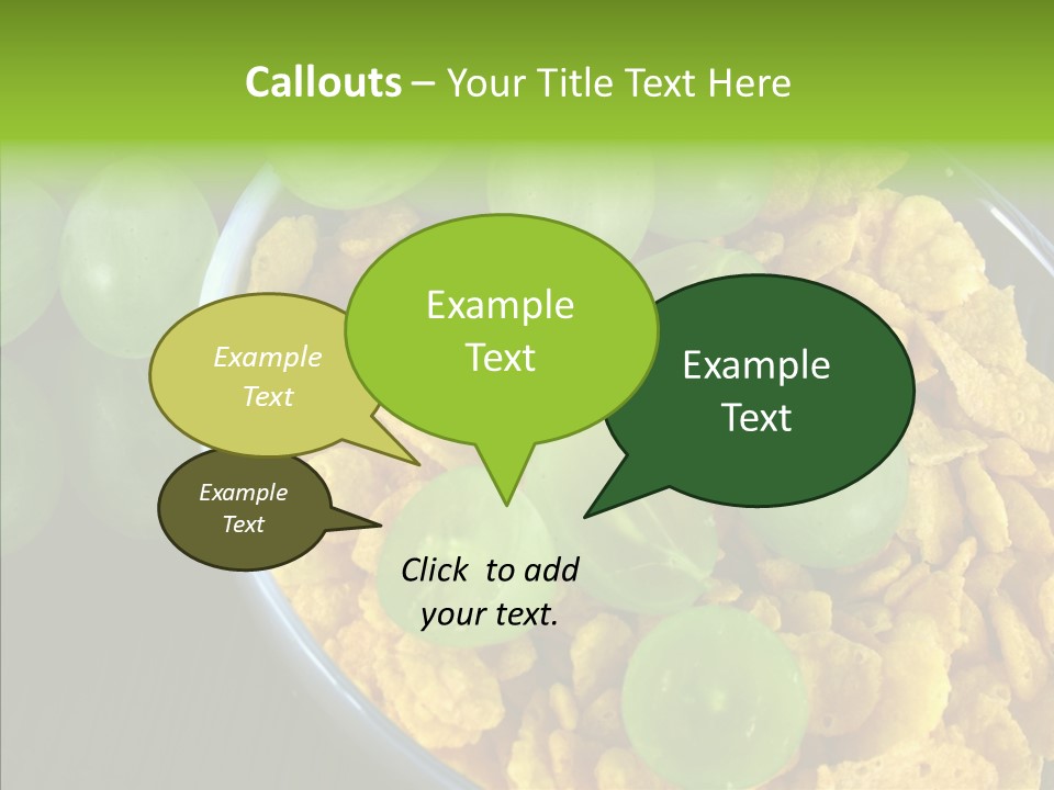 Greece Hungry Protein PowerPoint Template