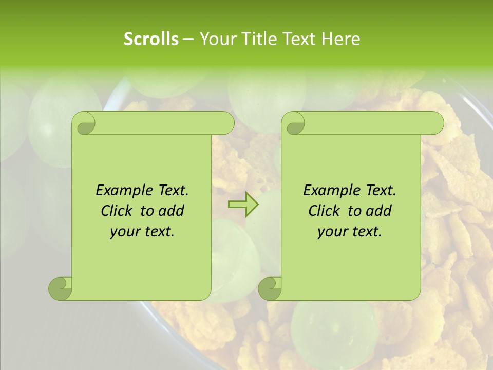 Greece Hungry Protein PowerPoint Template