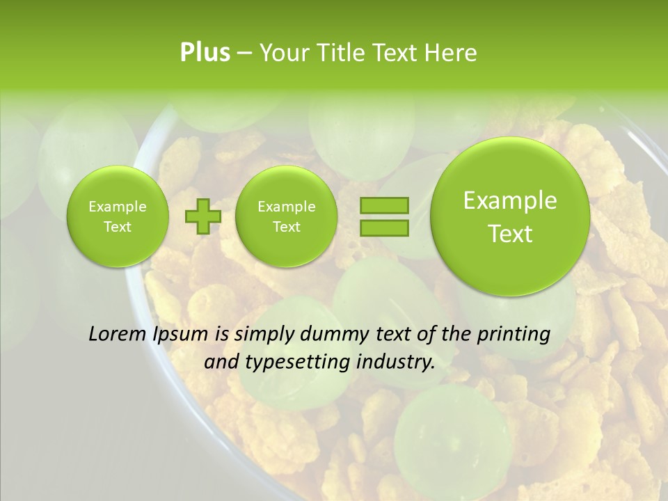 Greece Hungry Protein PowerPoint Template