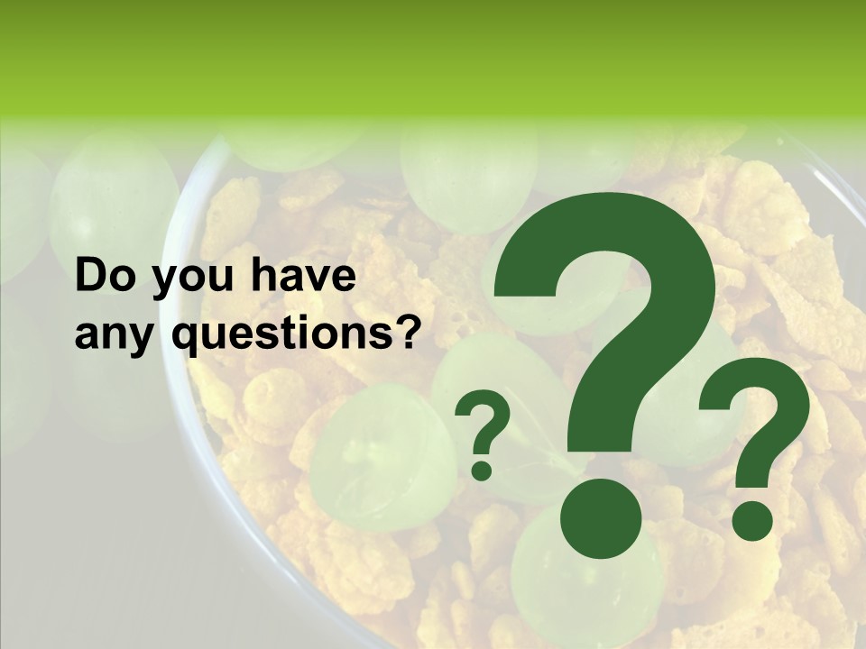 Greece Hungry Protein PowerPoint Template