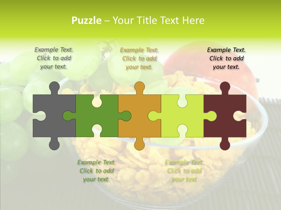 Restaurant Chef Nuts PowerPoint Template