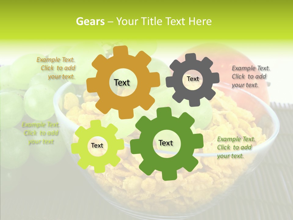Restaurant Chef Nuts PowerPoint Template