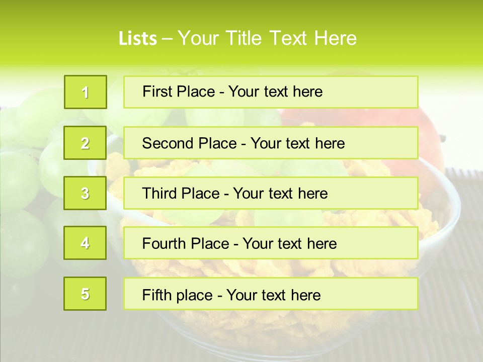Restaurant Chef Nuts PowerPoint Template
