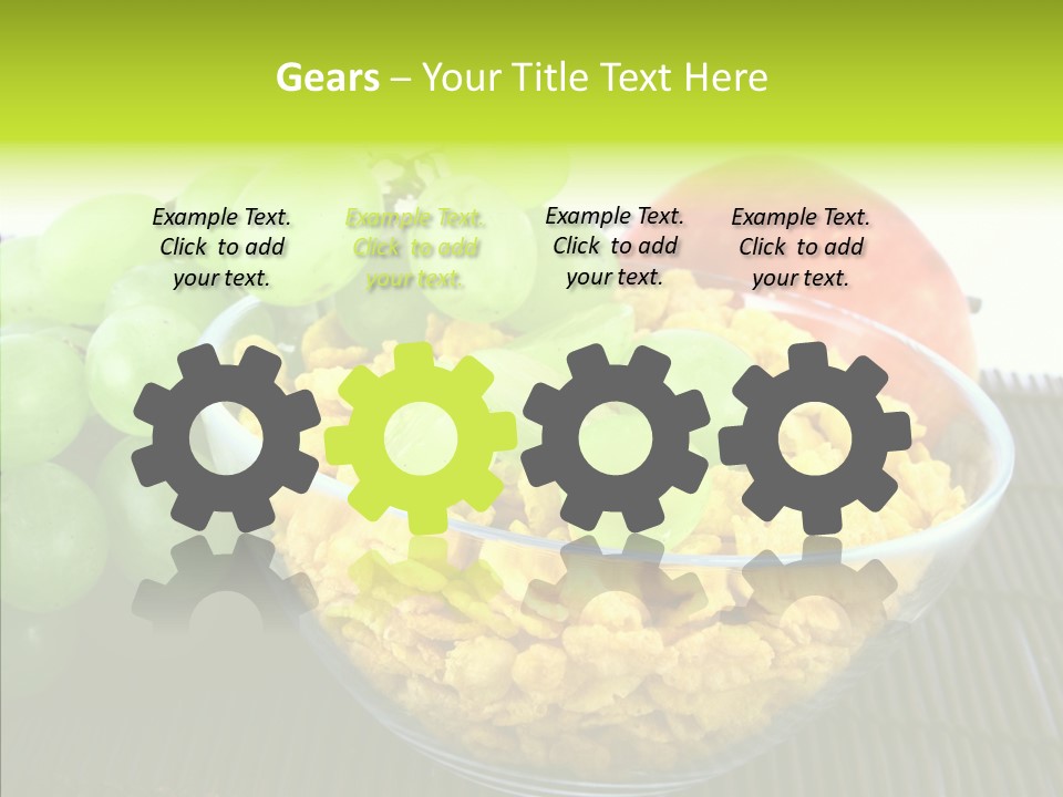 Restaurant Chef Nuts PowerPoint Template