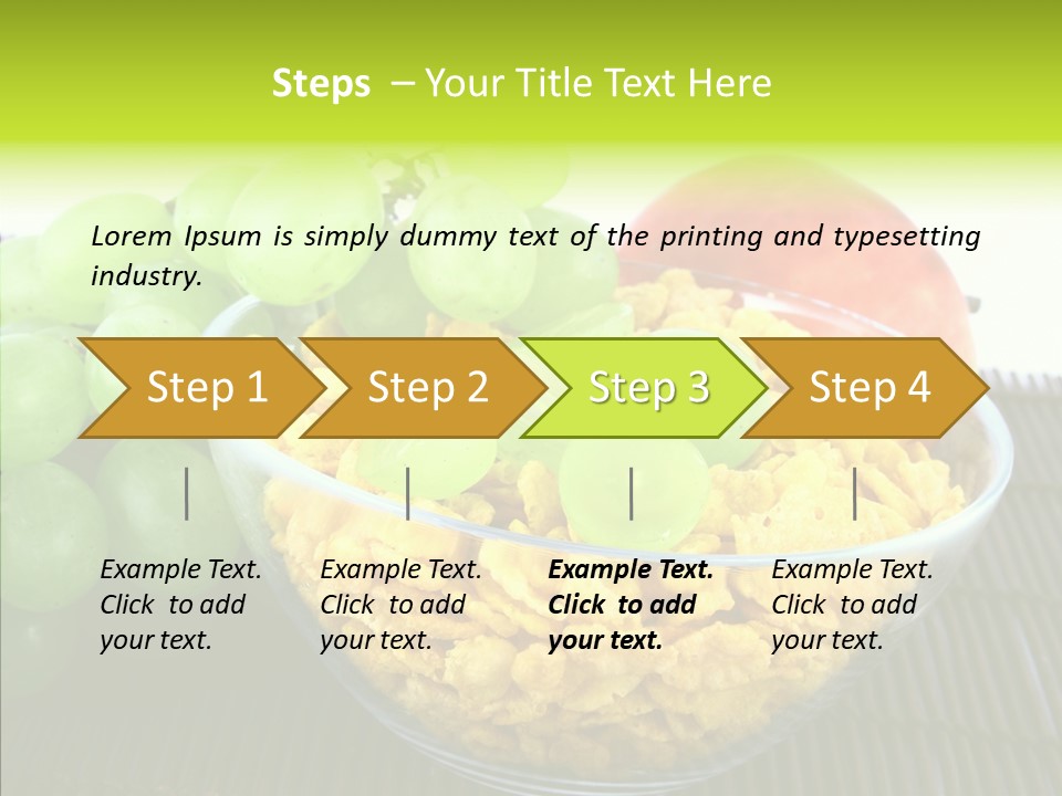 Restaurant Chef Nuts PowerPoint Template