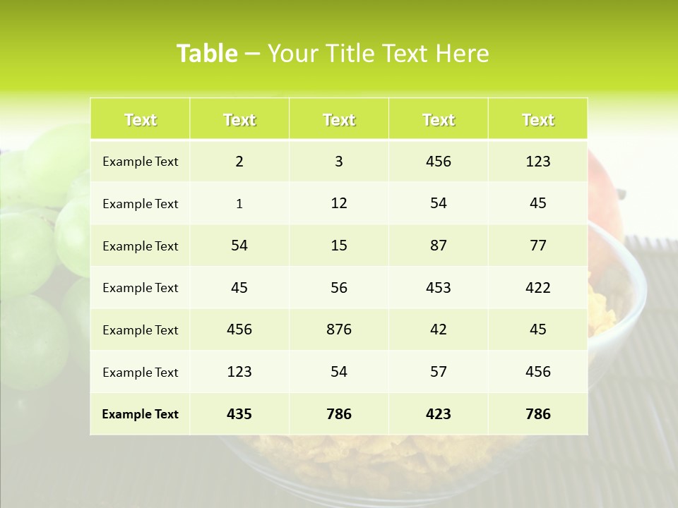 Restaurant Chef Nuts PowerPoint Template