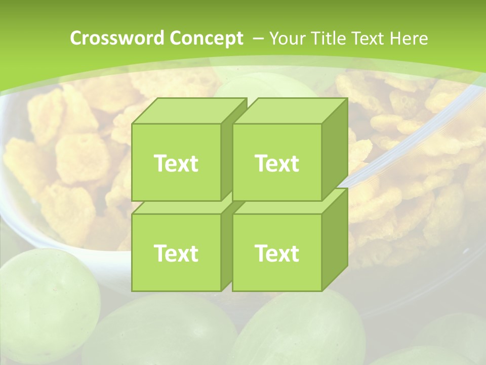 Bread Carrot Corn PowerPoint Template