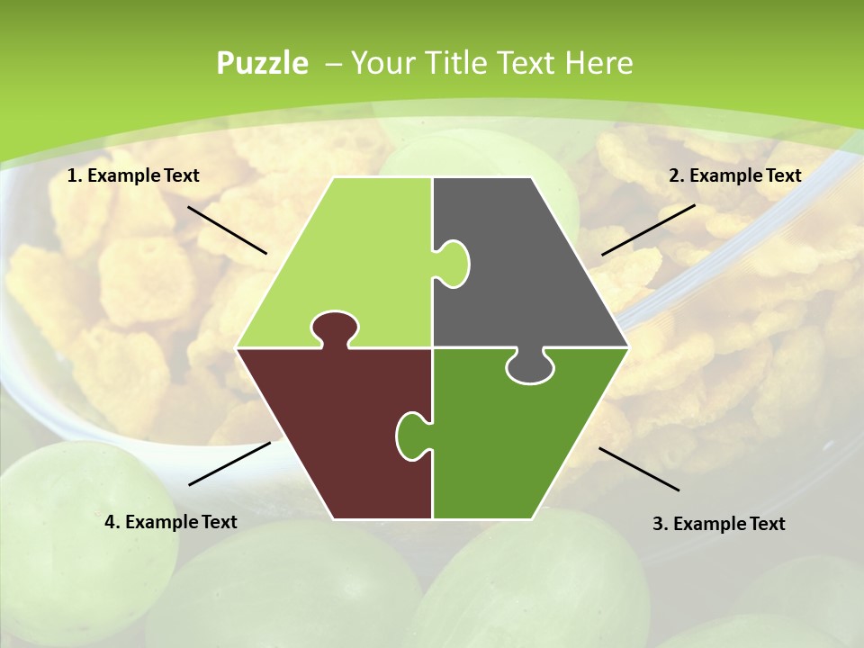 Bread Carrot Corn PowerPoint Template