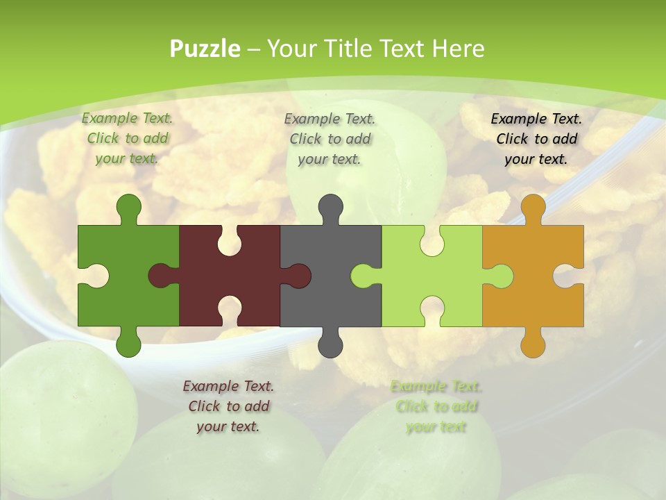 Bread Carrot Corn PowerPoint Template