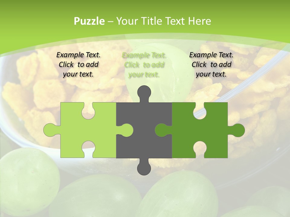 Bread Carrot Corn PowerPoint Template