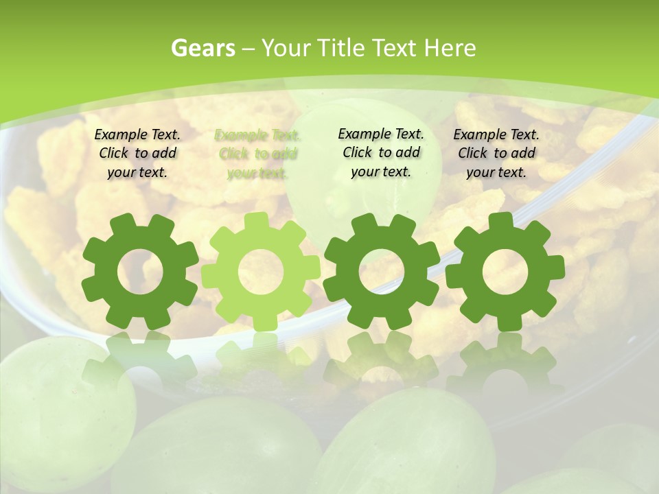 Bread Carrot Corn PowerPoint Template