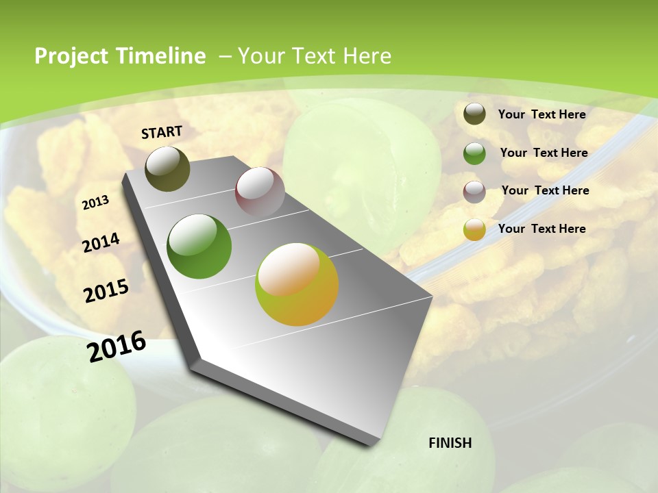 Bread Carrot Corn PowerPoint Template