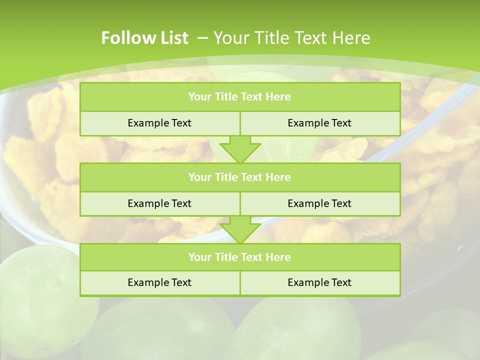 Bread Carrot Corn PowerPoint Template