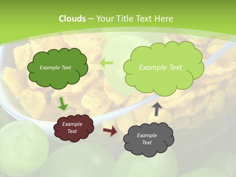 Bread Carrot Corn PowerPoint Template