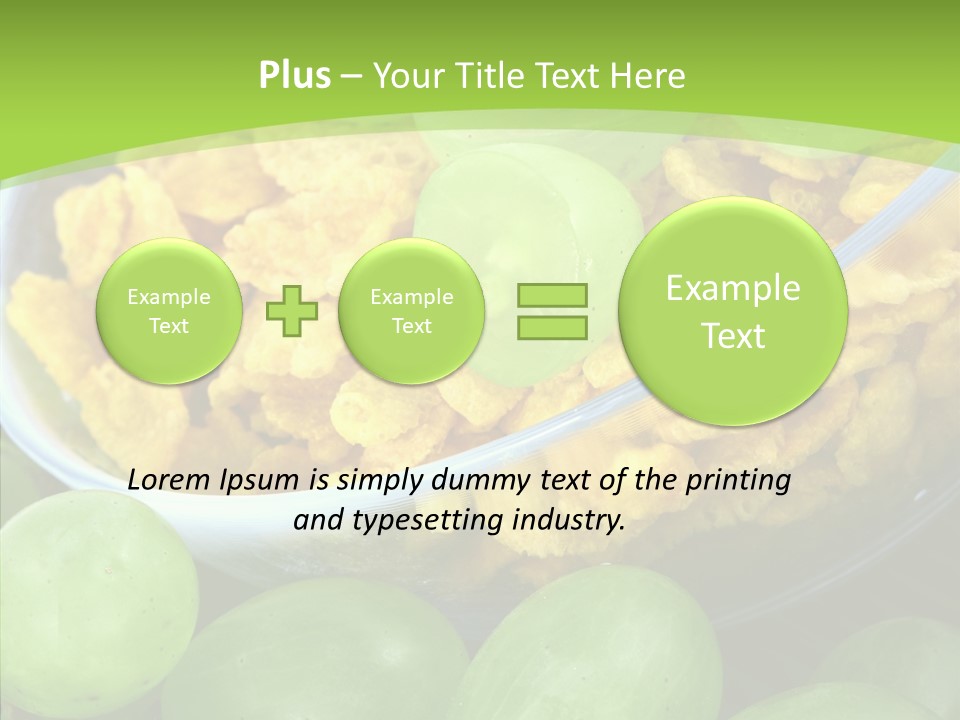 Bread Carrot Corn PowerPoint Template