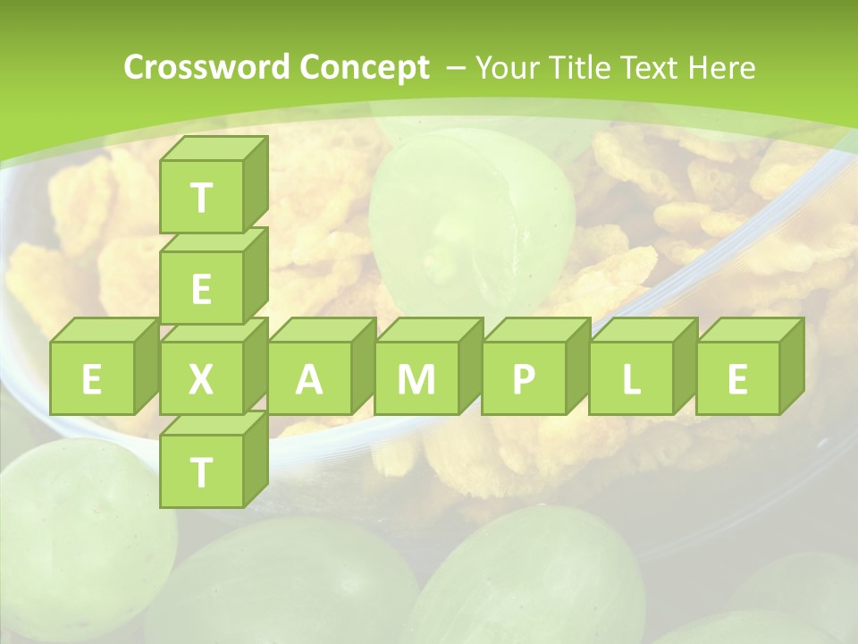 Bread Carrot Corn PowerPoint Template