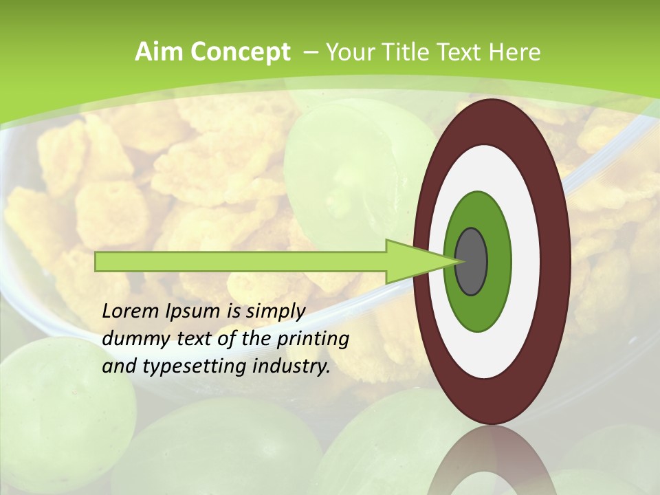 Bread Carrot Corn PowerPoint Template